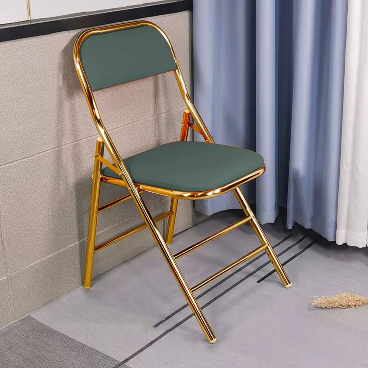 Housewares Coloured Padded Folding Chair, Red, 46CM*50CM*81CM