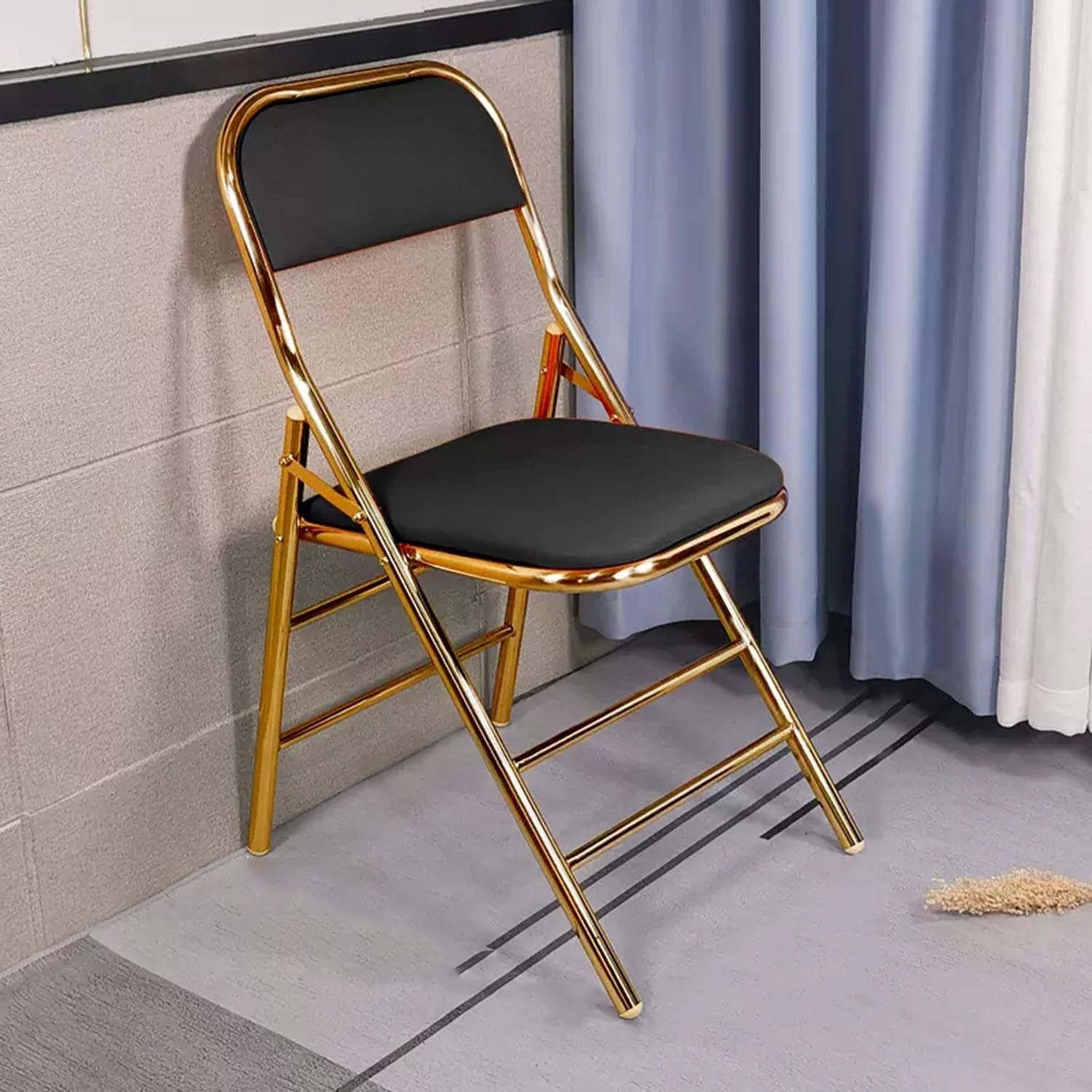 Housewares Coloured Padded Folding Chair, Red, 46CM*50CM*81CM