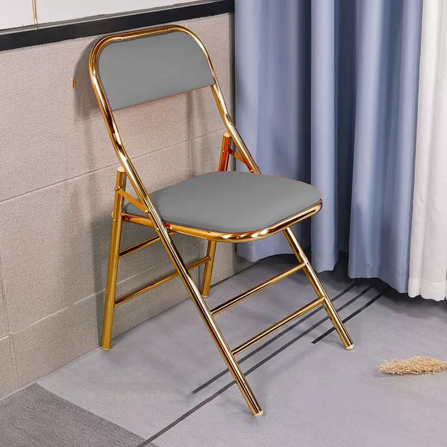 Housewares Coloured Padded Folding Chair, Red, 46CM*50CM*81CM