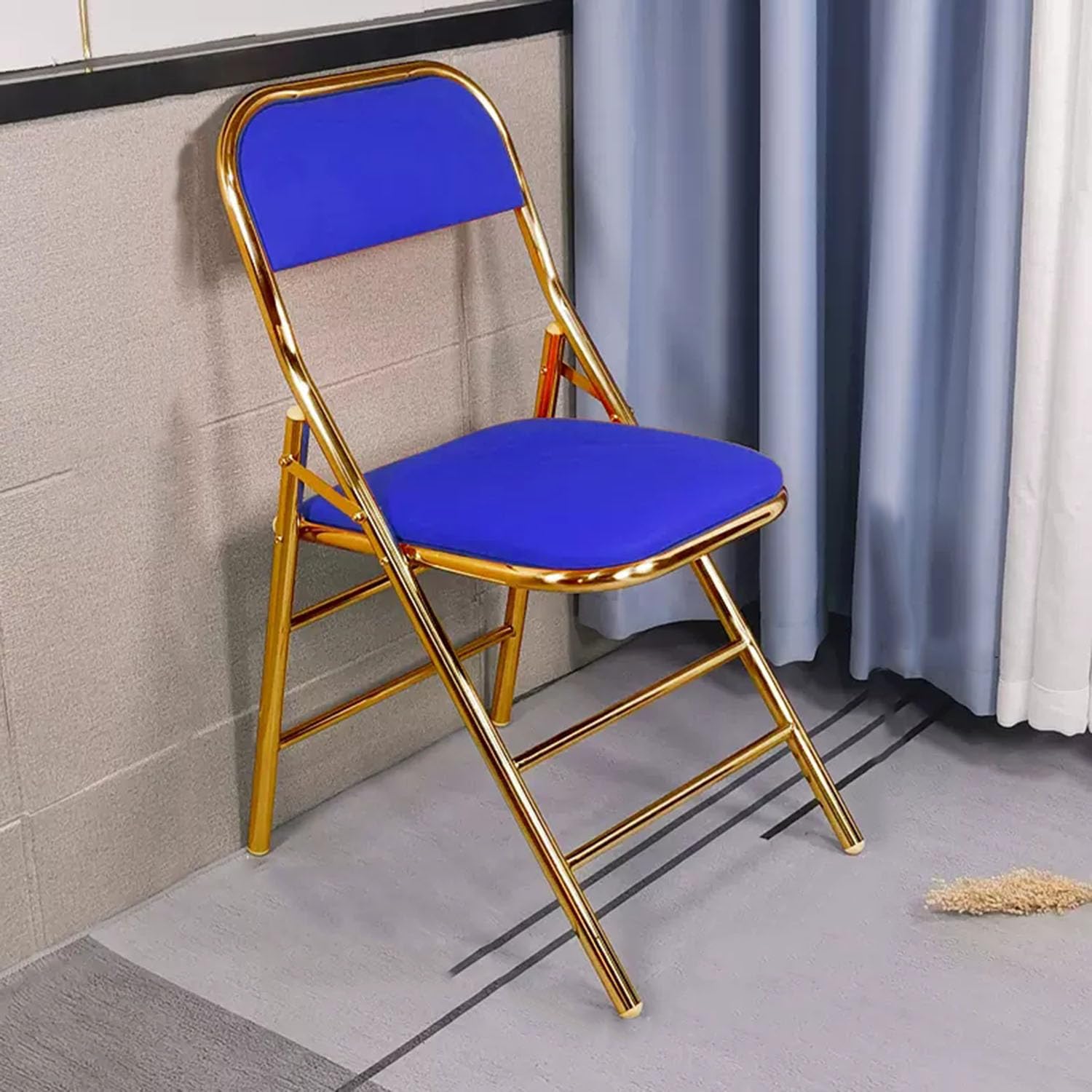 Housewares Coloured Padded Folding Chair, Red, 46CM*50CM*81CM